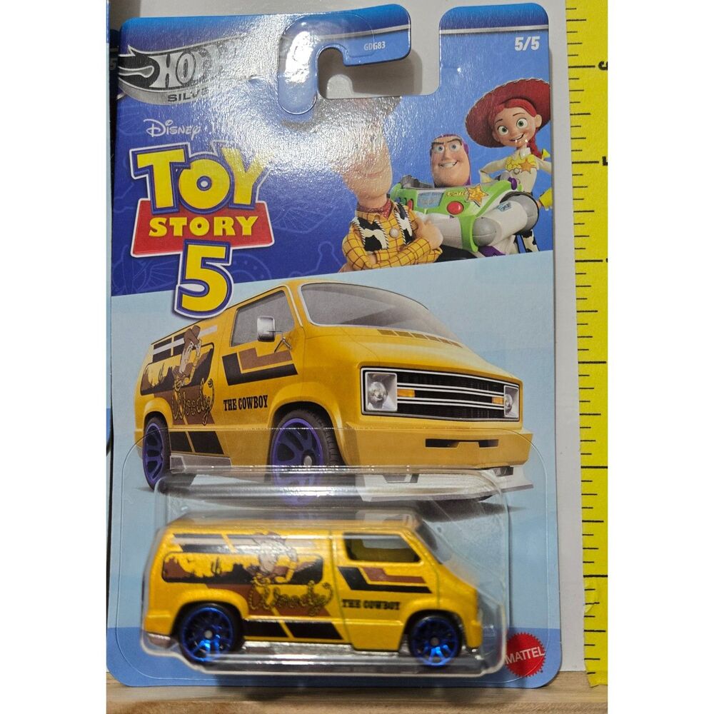 2026 Hot Wheels Toy Story 5 Car #5 Custom '77 Dodge Van Woody